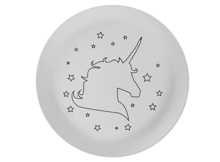 Star the Unicorn Plate