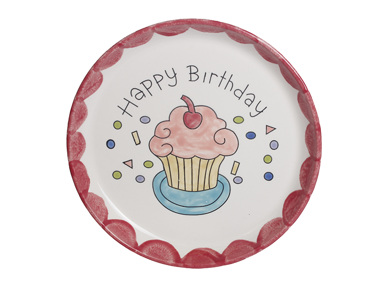 Happy Birthday Plate
