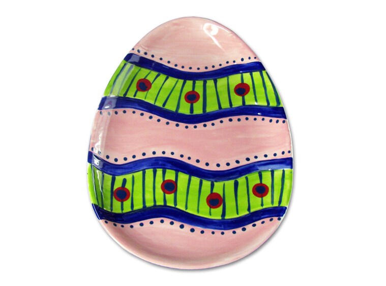 Easter Egg Plate