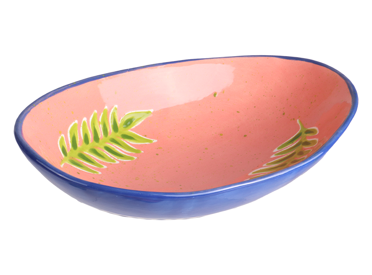 Large Organic Oval Plate