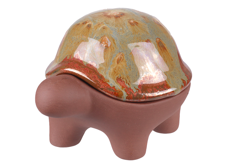 Stoneware Tuckaway Turtle Box