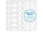 3/4" Decorative Stickies Assortment