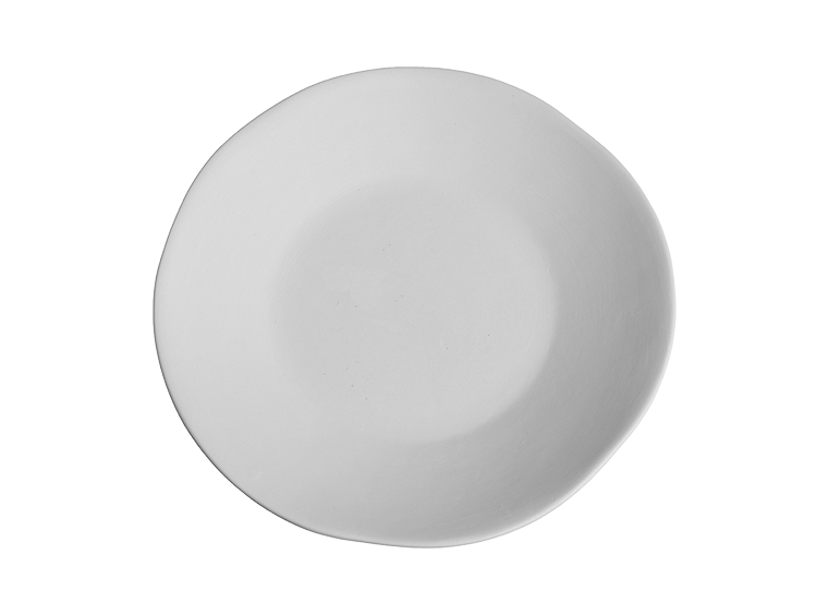 Organic Coupe Salad Plate
