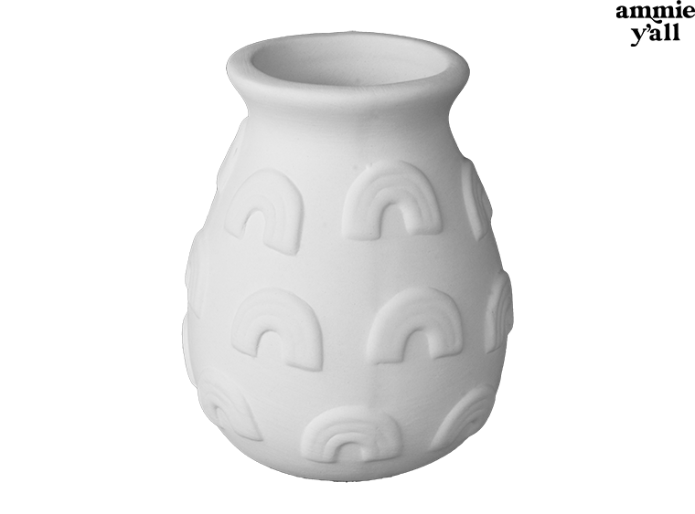 Ammie's Rainbow Charm Vase