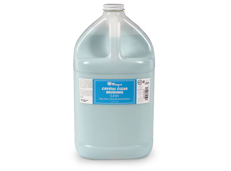 Crystal Clear Brushing Glaze -  1 Gallon