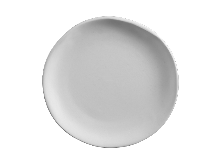 Stoneware Organic Appetizer Plate