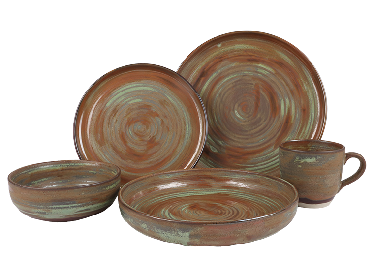 Stoneware Seine Pasta Plate